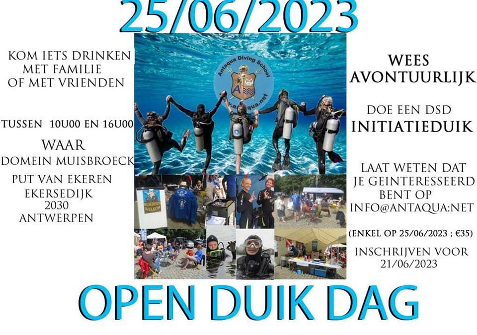 25/06/2023 Open Duik dag